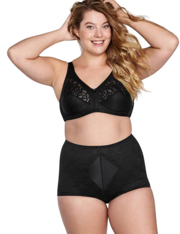 Naturana Soft Cup Bra Black