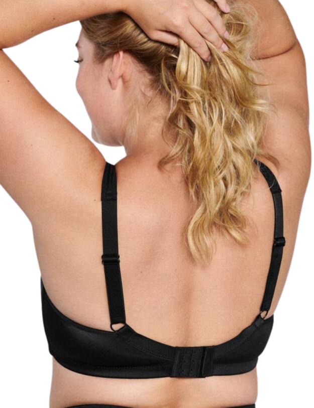 Naturana Soft Cup Bra Black