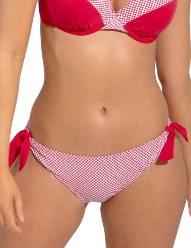 Pour Moi Positano Tie Brief Red/White