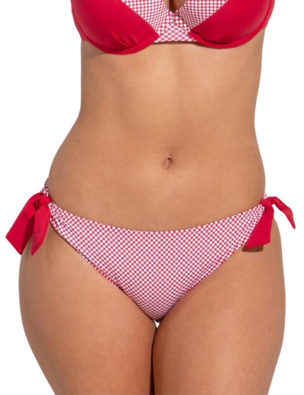 Pour Moi Positano Tie Brief Red/White
