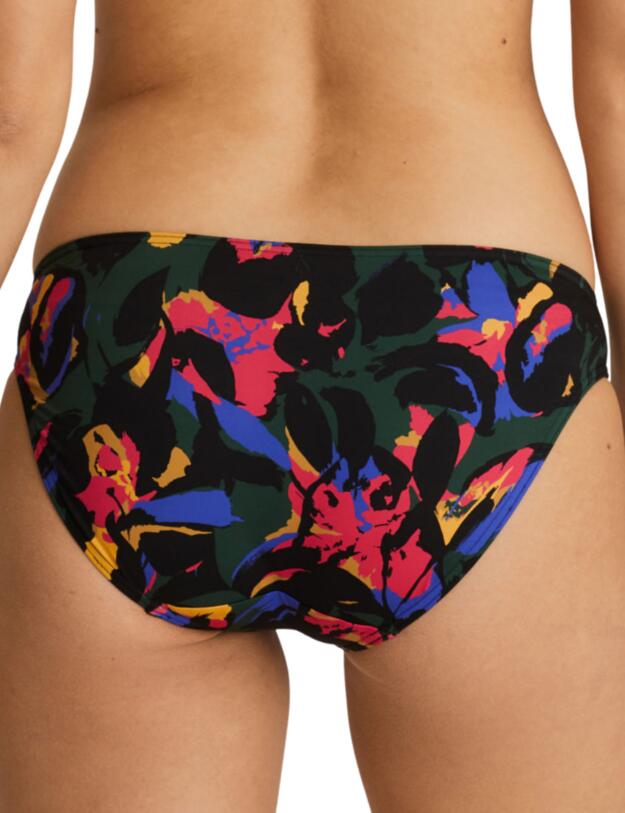 Donna Swim Oasis Rio Bikini Brief Black Cactus