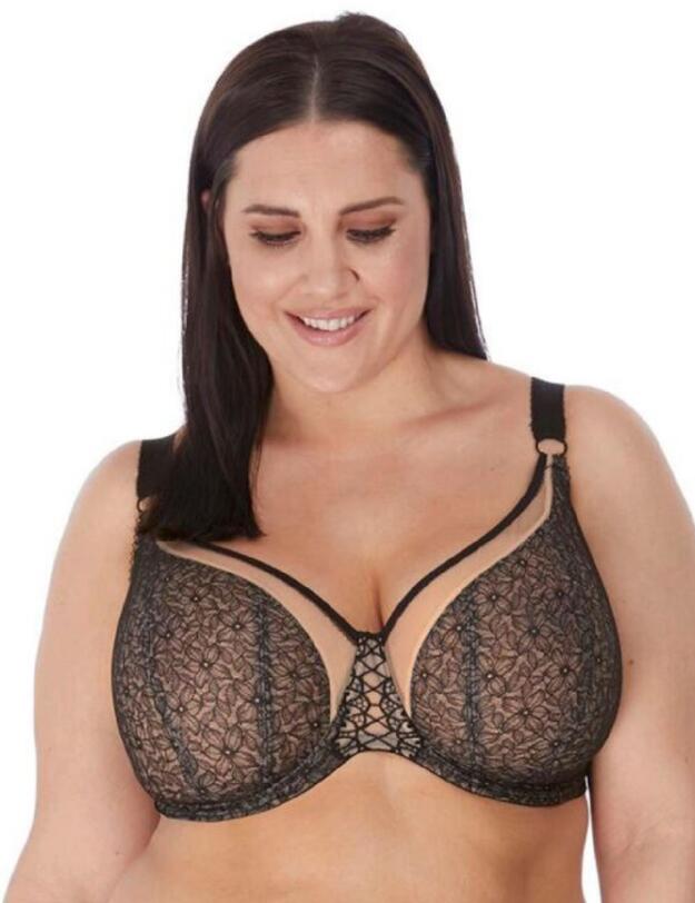 4430 Elomi Sadie Underwired Balcony Bra - 4430 Black