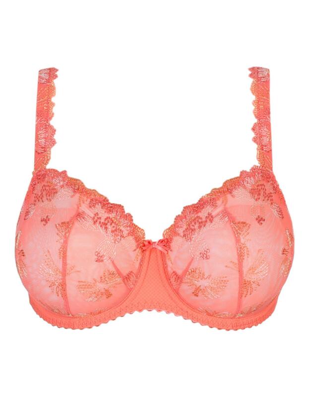 Prima Donna Plume Vertical Seam Balcony Bra Precious Peach
