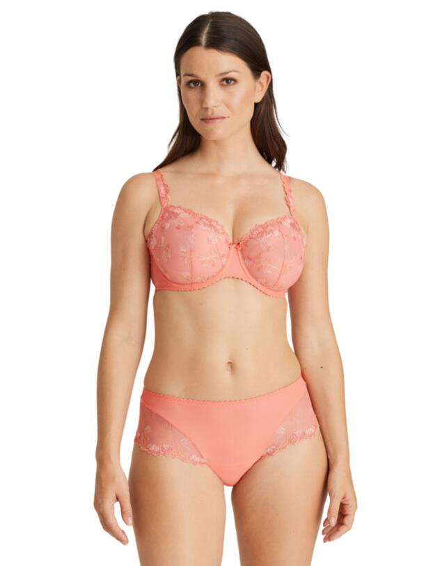 Prima Donna Plume Vertical Seam Balcony Bra Precious Peach