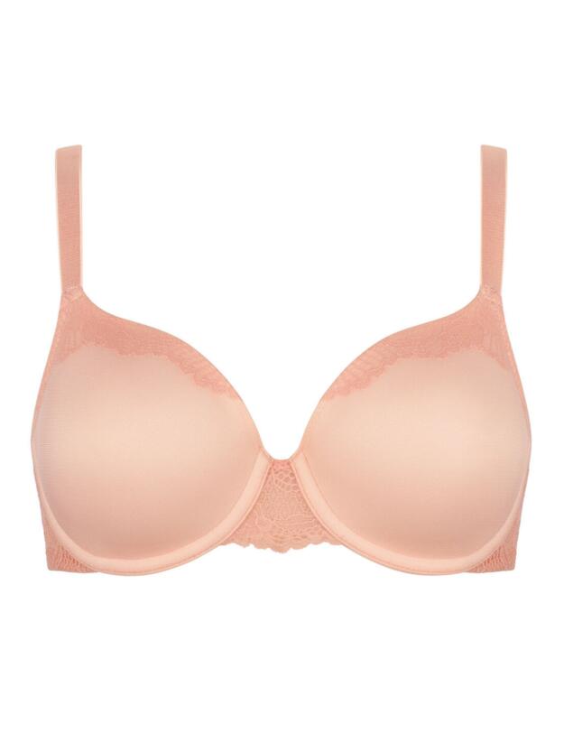 Triumph Lace Spotlight Wired Bra Dusty Pink