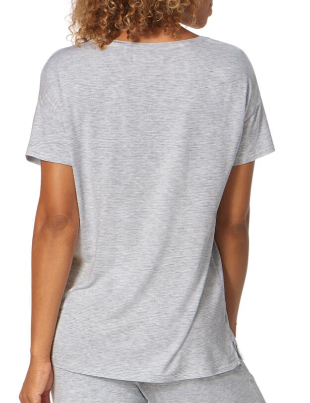 Triumph Sets Stripes Pyjama Set Dark Grey Melange