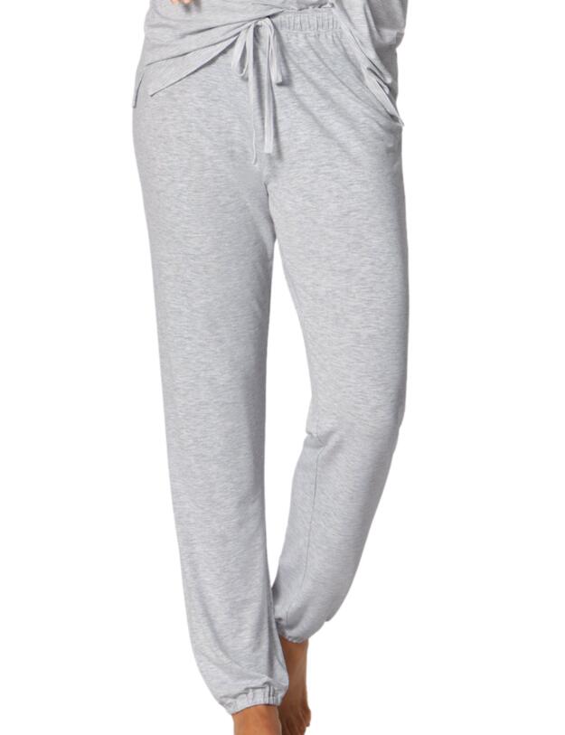 Triumph Sets Stripes Pyjama Set Dark Grey Melange