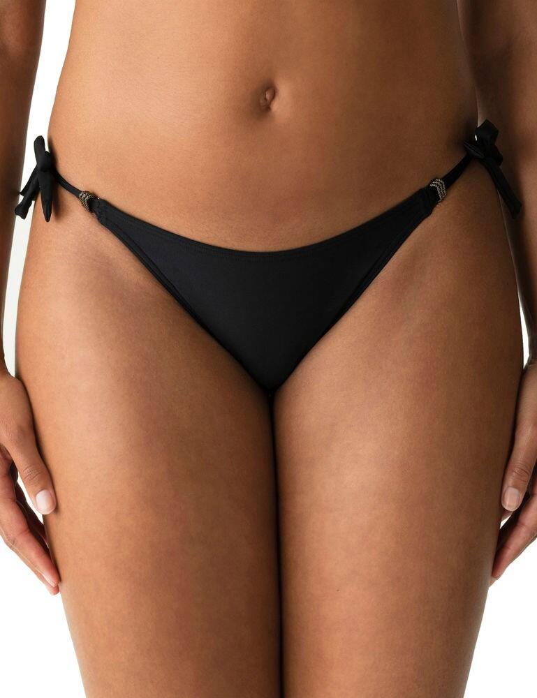 Prima Donna Swim Cocktail Bikini Briefs Waist Ropes Black 