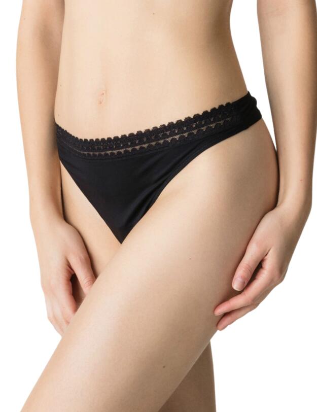 Prima Donna I Want You Thong Black 