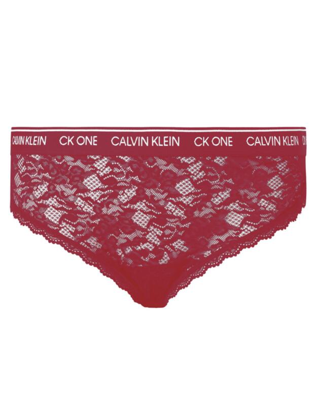 Calvin Klein CK One Lace Bikini Brief Deep Sea Rose