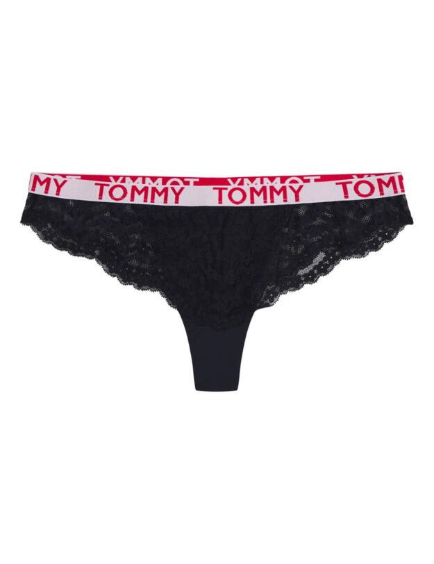Tommy Hilfiger Tommy Lace Brazilian Floral Brief Desert Sky