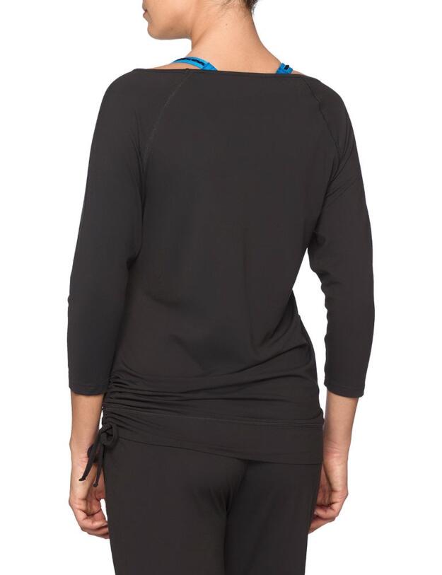 Prima Donna The Work Out Sports Top With Sleeves Cosmic Grey 