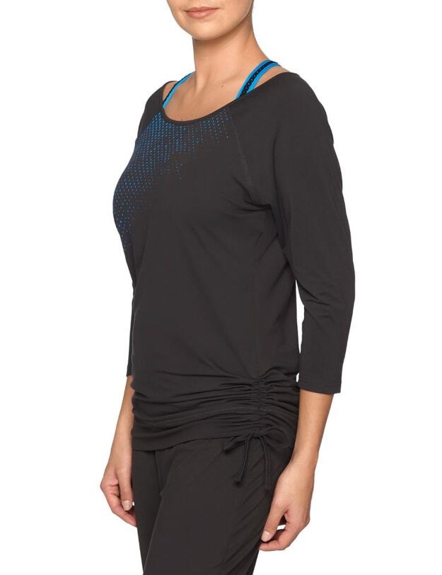 Prima Donna The Work Out Sports Top With Sleeves Cosmic Grey 