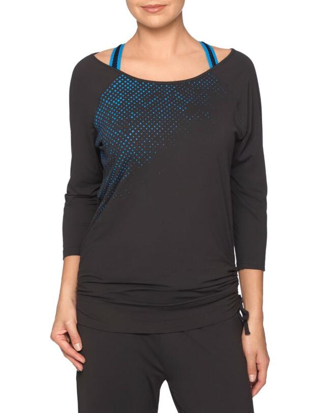 Prima Donna The Work Out Sports Top With Sleeves Cosmic Grey 