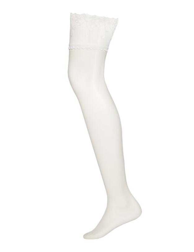 Aubade Pour Toujours Stay Up Stockings With Silicone in Opale