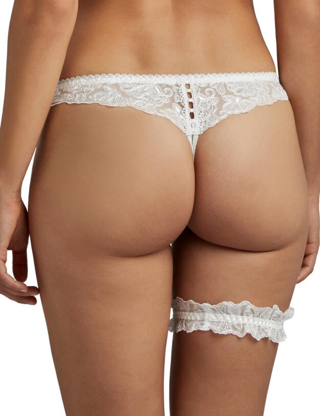 Aubade Pour Toujours Garter in Opale