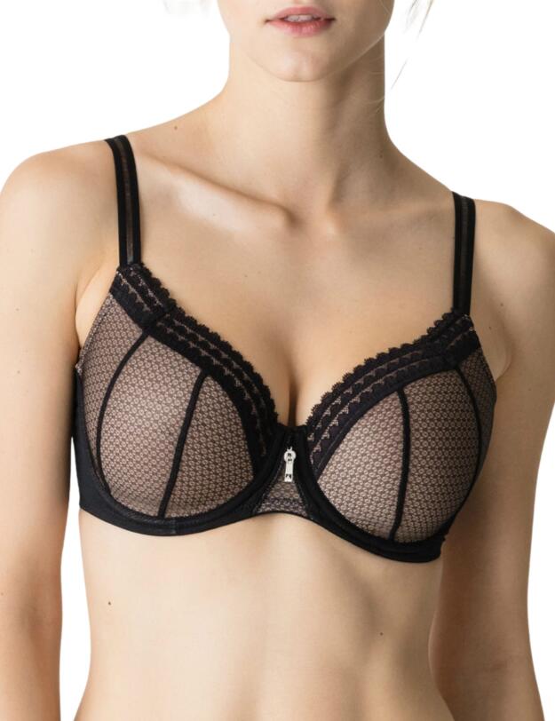 Prima Donna I Want You Padded Heart Shape Bra Black 