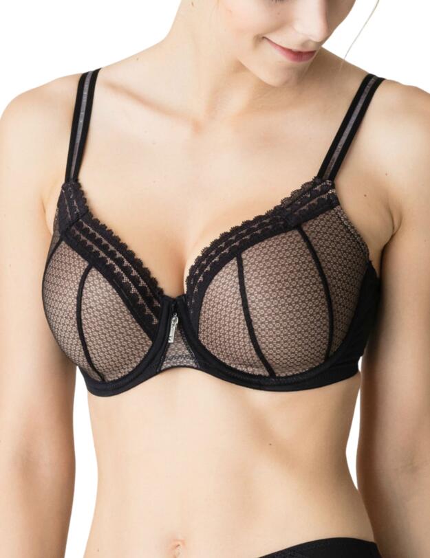 Prima Donna I Want You Padded Heart Shape Bra Black 