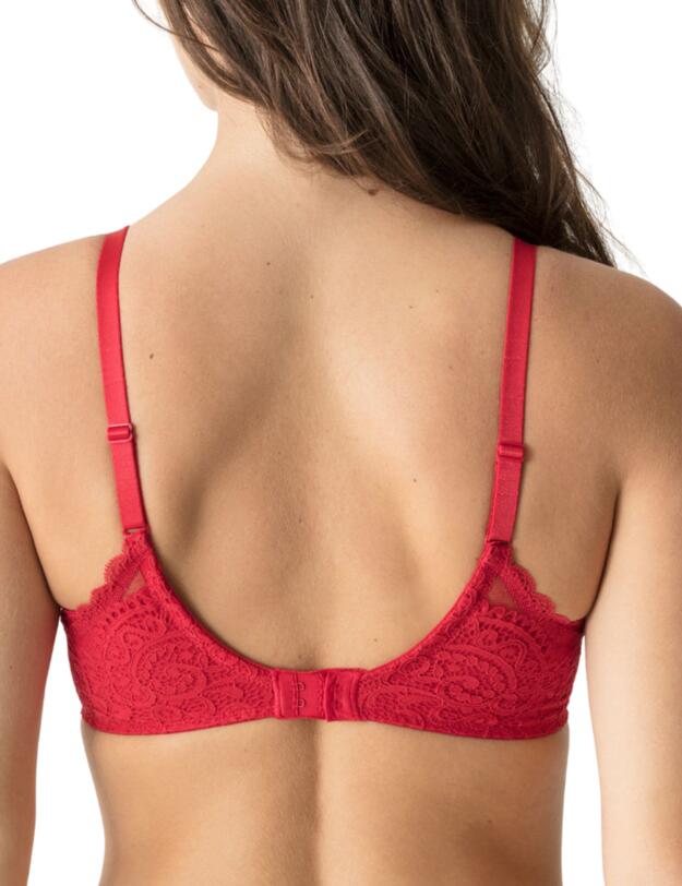 Prima Donna Twist I Do Padded Heart Shape Bra Scarlet 