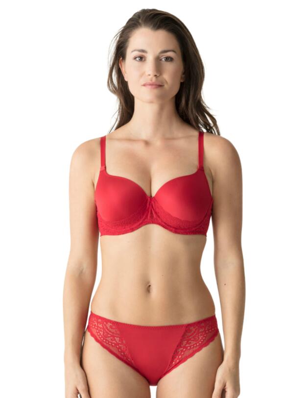 Prima Donna Twist I Do Padded Heart Shape Bra Scarlet 