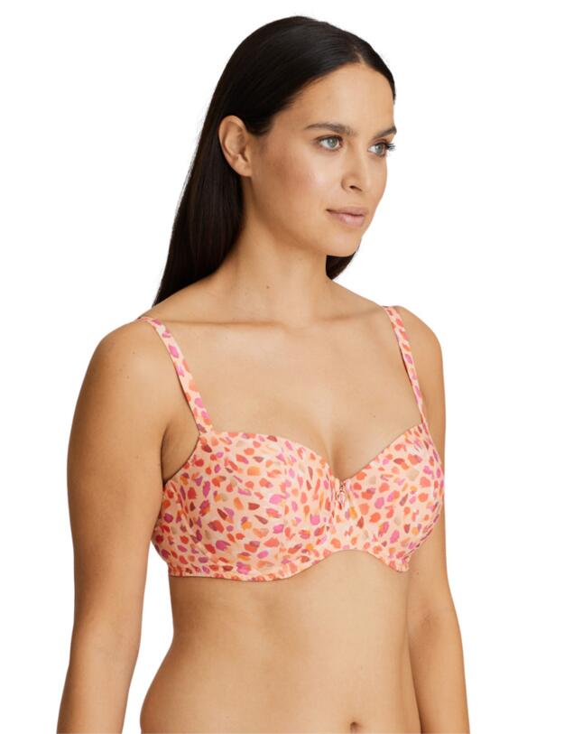Prima Donna Twist Gelato Padded Balcony Bra Blushing Orange 