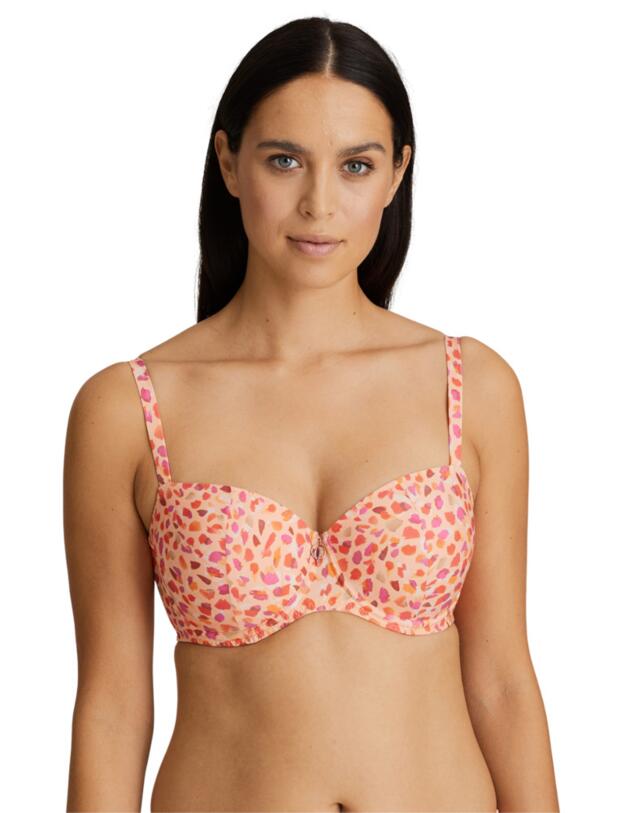 Prima Donna Twist Gelato Padded Balcony Bra Blushing Orange 