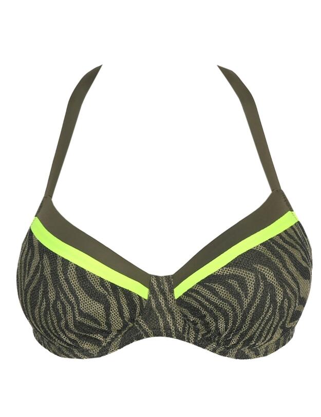 Prima Donna Swim Atuona Bikini Top Full Cup Fluo Jungle 