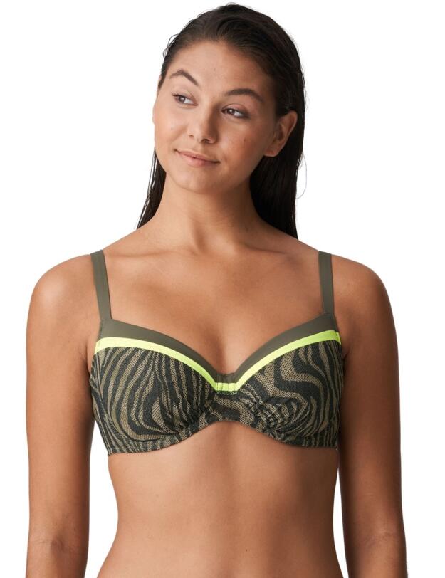 Prima Donna Swim Atuona Bikini Top Full Cup Fluo Jungle 