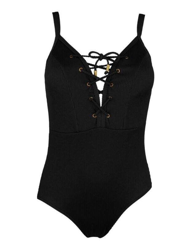 Pour Moi Escape Rope Swimsuit Black