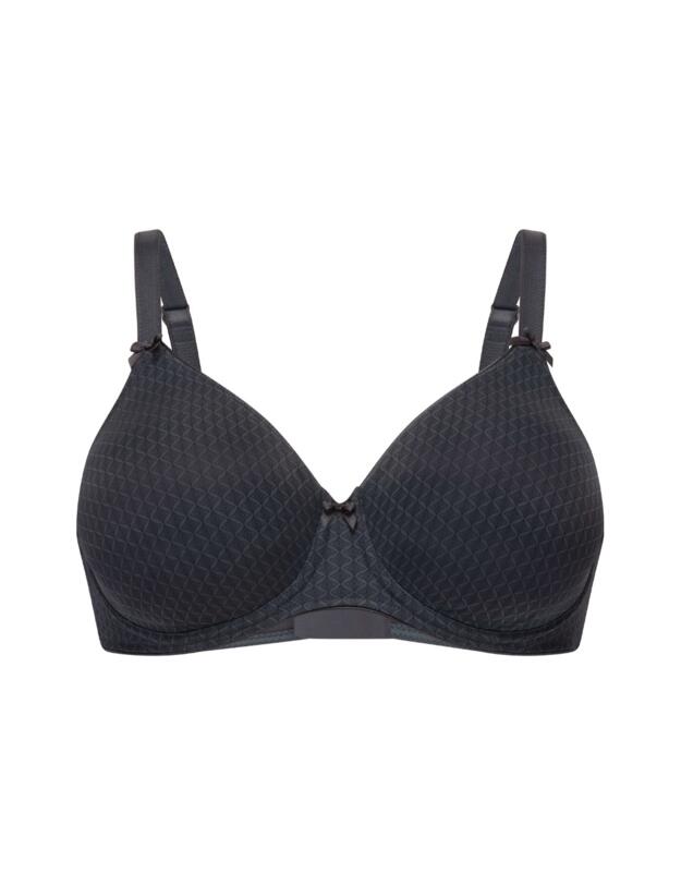Felina Joy Print Wired Moulded Bra Carbon Square