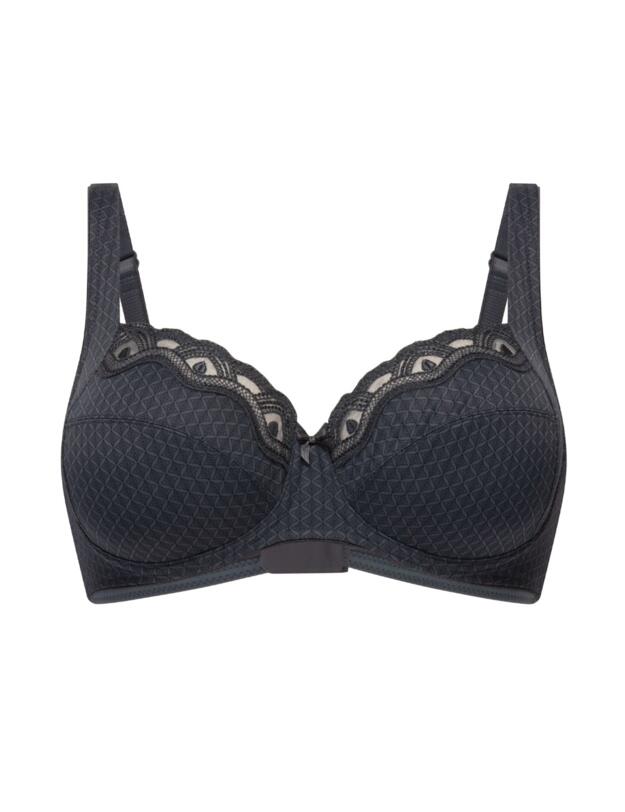 Felina Joy Print Wired Bra Carbon Square