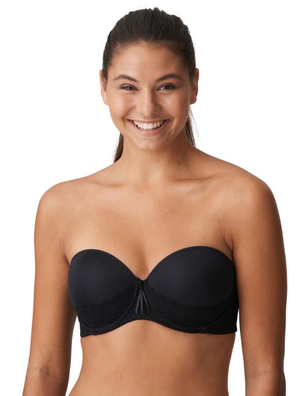 Prima Donna Twist I Do Padded Strapless Bra Black 