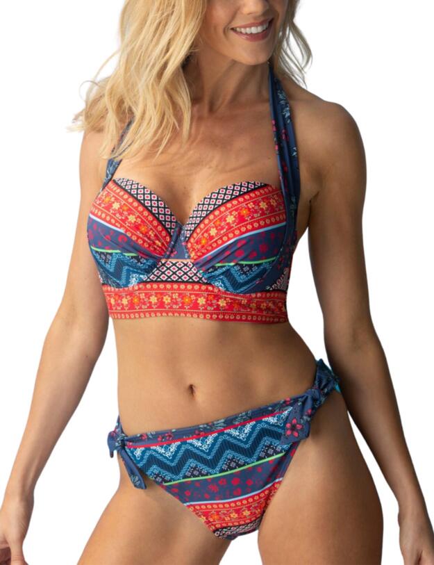Pour Moi Soleil Tie Swim Brief in Multi