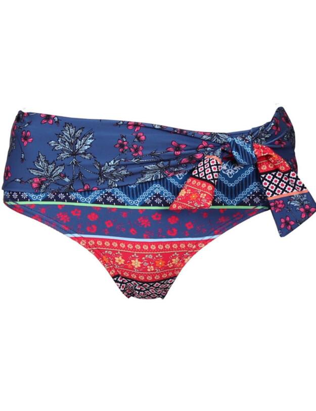 Pour Moi Soleil Foldover Swim Brief in Multi