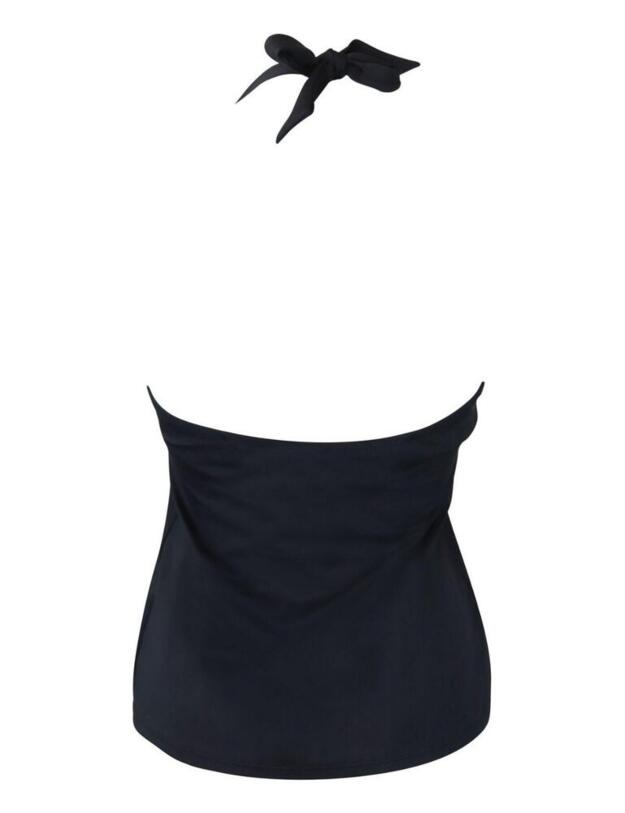 Pour Moi Santa Monica Halter Underwired Tankini Top Black