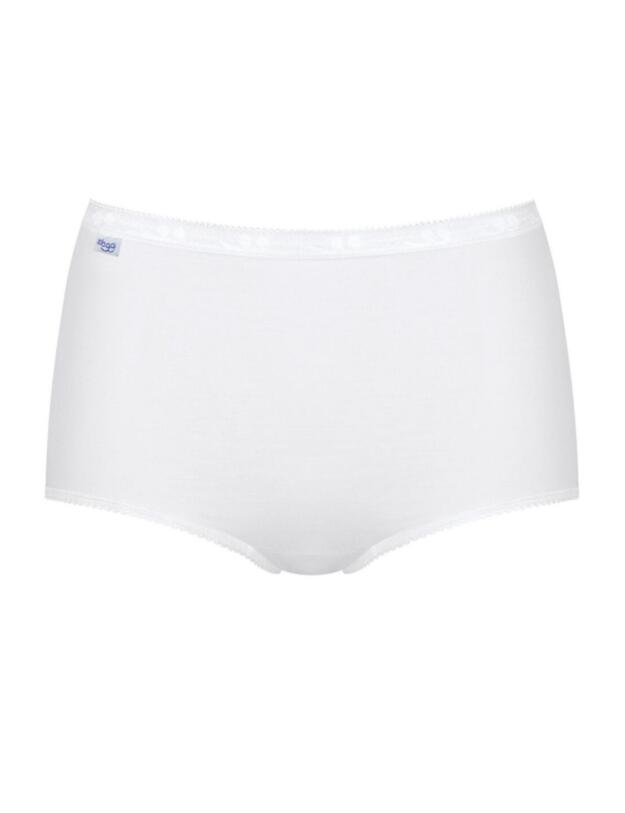 Sloggi Basic+ 4 Pack Maxi Brief Violet/Dark Combination