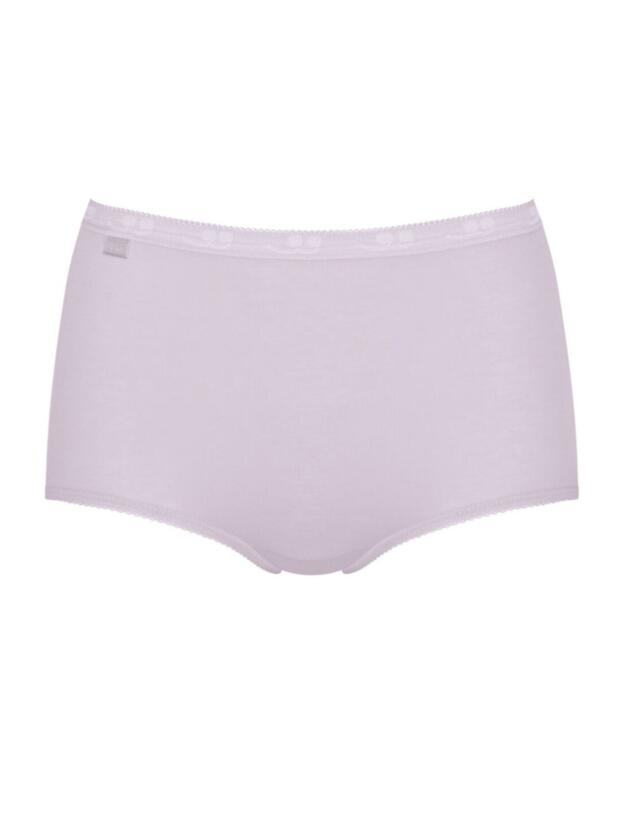 Sloggi Basic+ 4 Pack Maxi Brief Violet/Dark Combination