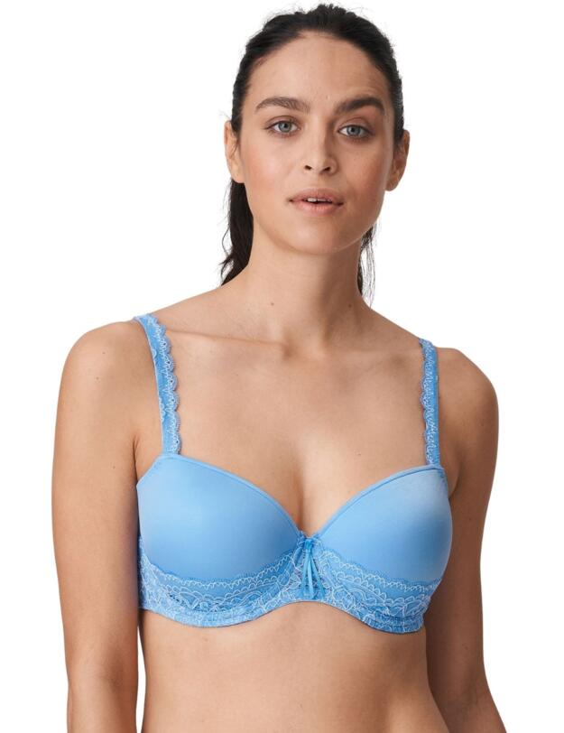 Prima Donna Twist I Do Padded Balcony Bra Santorini Blue