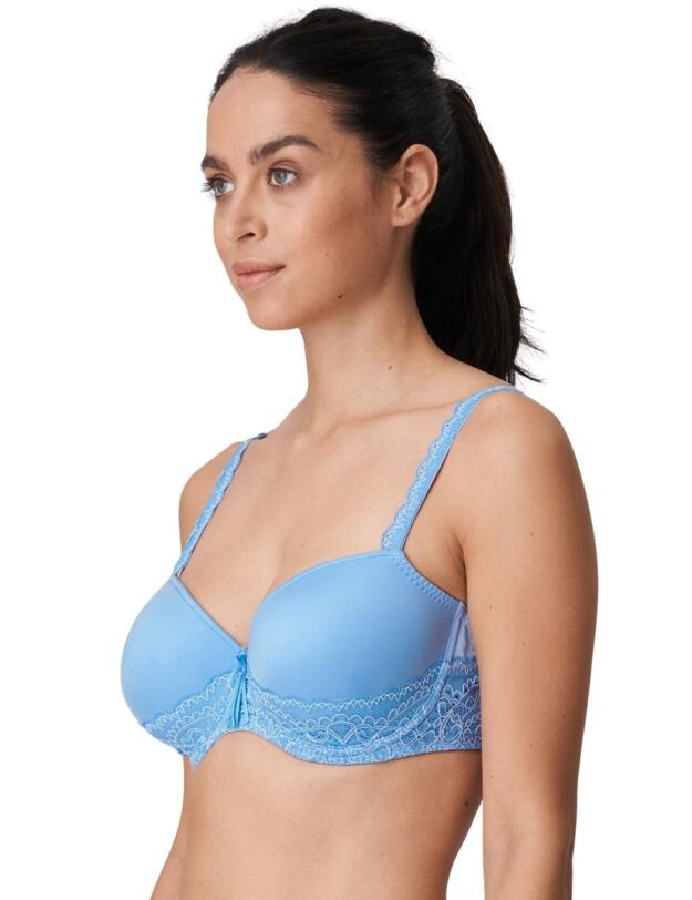 Prima Donna Twist I Do Padded Balcony Bra Santorini Blue