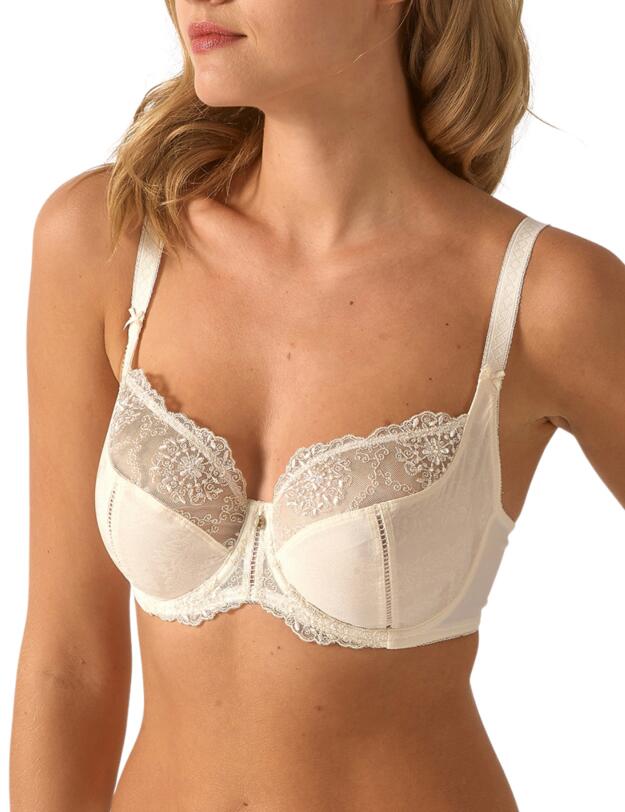 Empreinte Lilly Rose Low-Neck Bra Ivory