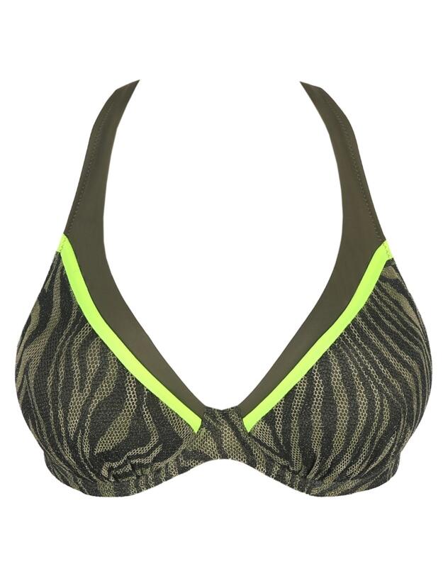 Prima Donna Swim Atuona Bikini Top Triangle Padded Fluo Jungle 