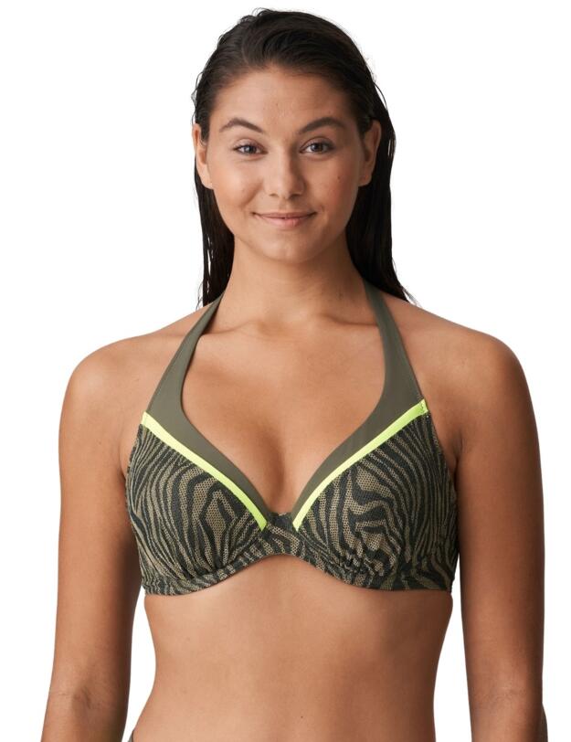 Prima Donna Swim Atuona Bikini Top Triangle Padded Fluo Jungle 