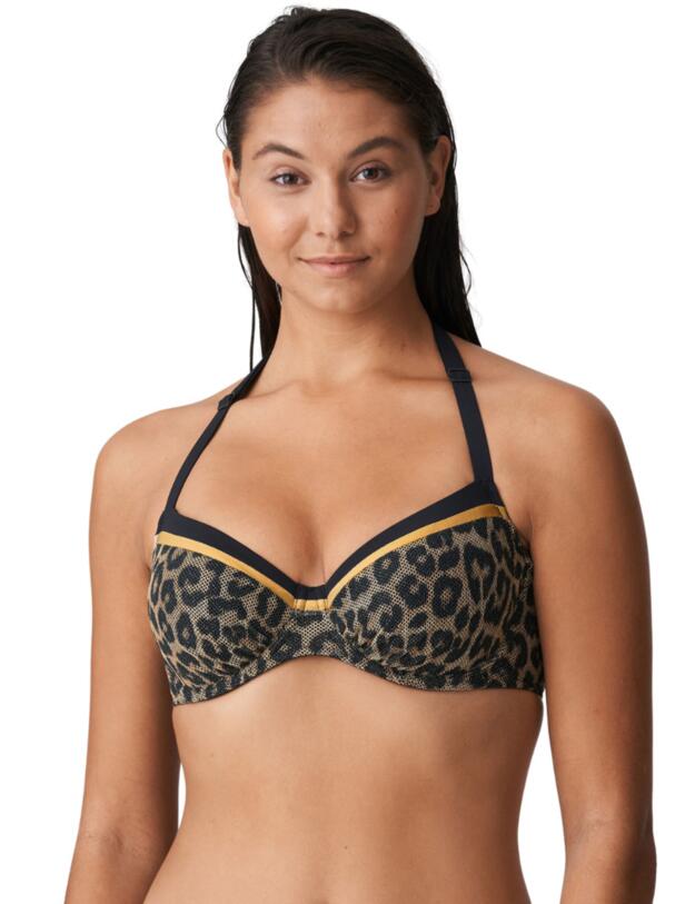 Prima Donna Swim Kiribati Bikini Top Full Cup Golden Safari 