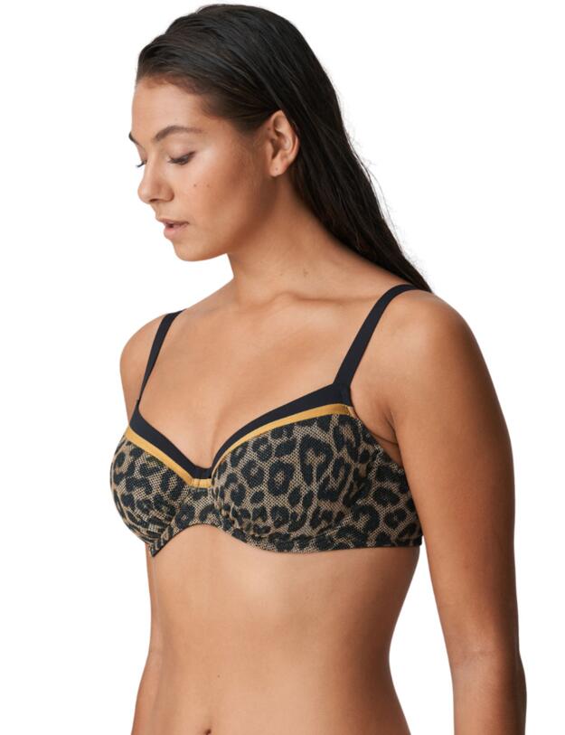 Prima Donna Swim Kiribati Bikini Top Full Cup Golden Safari 