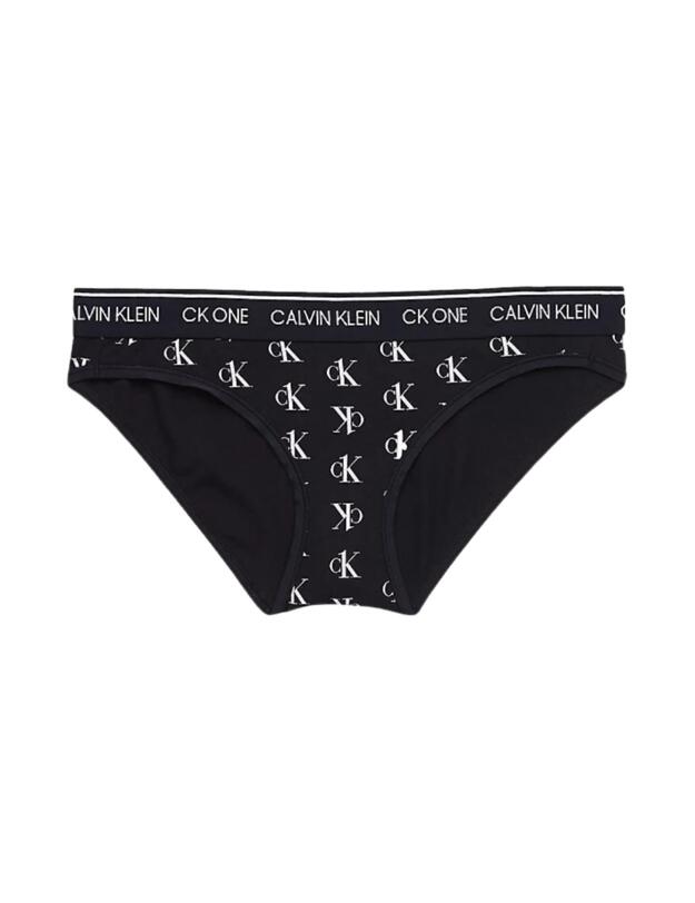 Calvin Klein CK One Bikini Brief Staggered Logo/Black