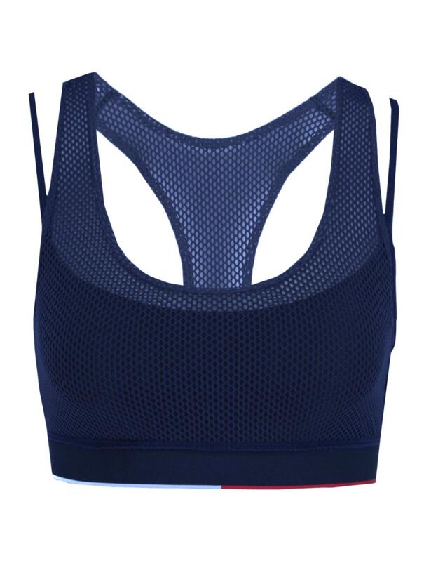 Tommy Hilfiger Premium Tech 2 In 1 Bralette  Navy Blazer