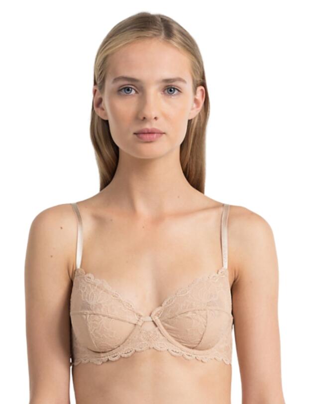 Calvin Klein Seductive Comfort Full Coverage Bra in Bare