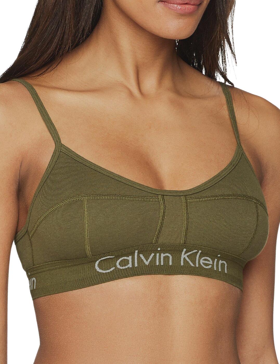 Calvin Klein Body Bralette Rifle Green