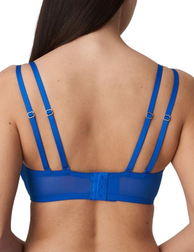 Prima Donna Twist First Night Padded Balcony Bra Electric Blue 