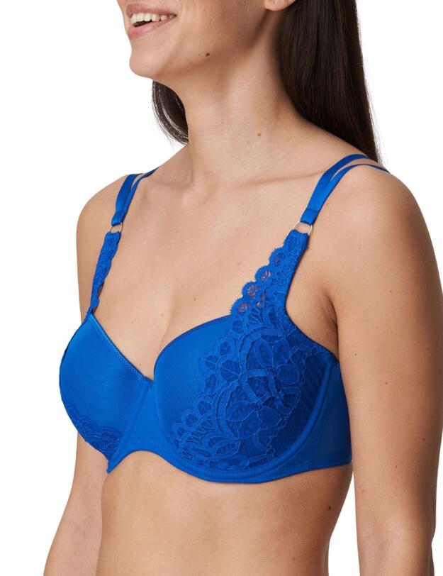 Prima Donna Twist First Night Padded Balcony Bra Electric Blue 